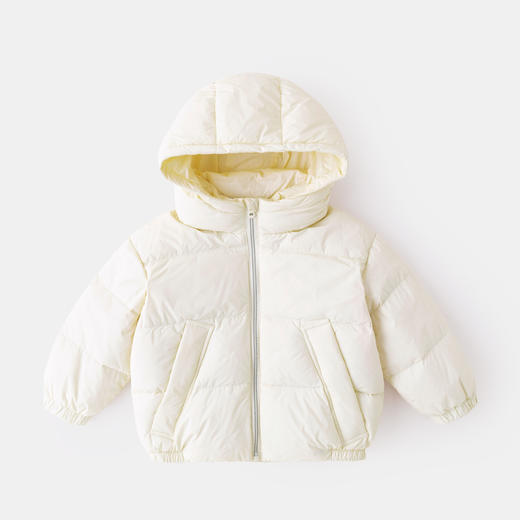 【清仓】嘟嘟家羽绒服冬款宝宝户外三防羽绒外套男童轻薄保暖短款连帽童装 商品图4