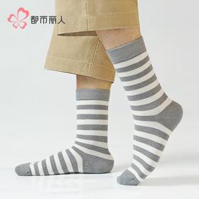 都市丽人袜子男士袜子暖柔男袜子男士中筒袜FCHDD7