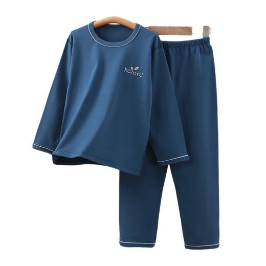 新款睡衣春秋家居服套装宽松休闲a类新款男童女童睡衣纯棉家居服 商品图4