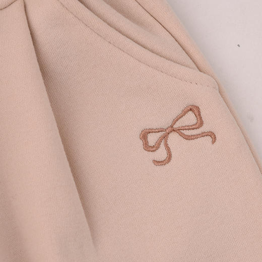 棉果果冬季新品女童复合奥利绒保暖加厚针织加绒长裤M422200425736 商品图2