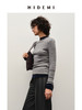 HIDEMI 进口甄选山羊绒极简圆领长袖针织毛衣 商品缩略图2