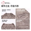 都市丽人睡衣法兰绒烂花睡衣男士家居服长袖长裤法兰绒套装FHH1D7 商品缩略图6