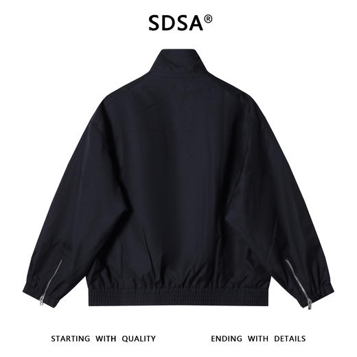 J5566SDSA男士秋冬新款痞帅男装运动简欧风拉链口袋立领夹克外套高街潮 商品图5