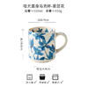 【跨境出口花朵陶瓷杯】精致好看的杯子波浪花朵陶瓷杯小众马克杯高颜值咖啡杯跨境出口 商品缩略图7