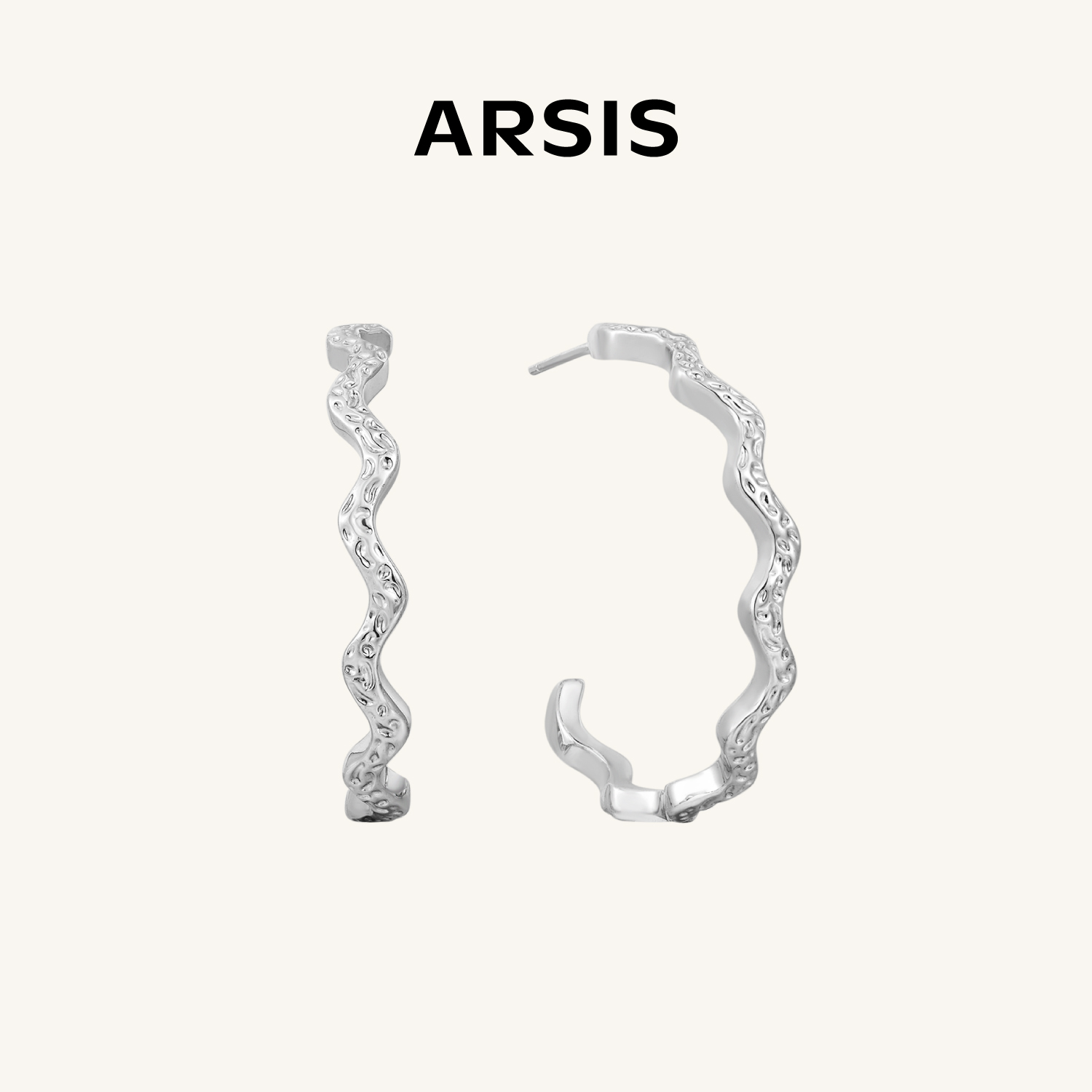 ARSIS 丨 流光系列 粼境波光耳钉