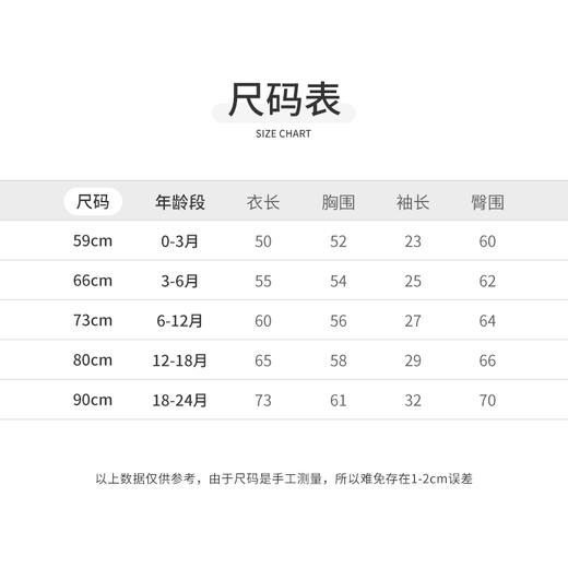 怡比遨游天空长袖开襟哈衣HY25WIN018蓝白色调（59#-80#） 商品图2