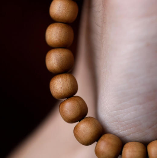 【青山特惠】7*8mm 22颗老山檀香 原创【灵素】手串 y29 商品图3