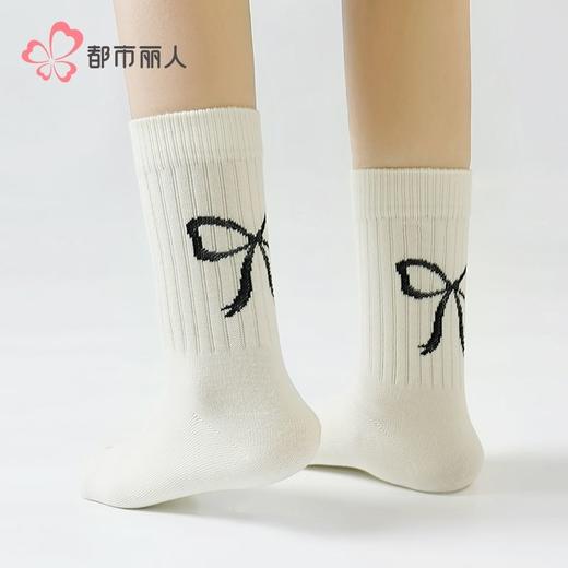 都市丽人袜子女士袜子暖柔女袜子女中筒袜LCHDF8 商品图0
