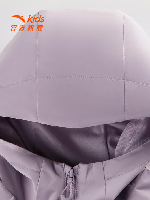 安踏儿童外套女大童2025秋冬运动外套WWF两件套上衣362546601N 商品图7