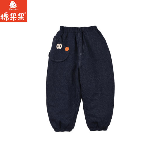 棉果果冬季新品男童牛仔羽绒保暖加厚羽绒牛仔裤M402200925624 商品图0