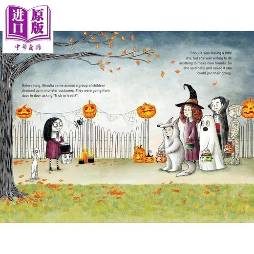 【中商原版】怪诞庄园的柯莉亚 3册 Ghoulia And The Ghost With No Name and the Mysterious Visitor 英文原版儿童侦探探险 商品图3
