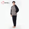 都市丽人睡衣法兰绒夹棉男士家居服长袖长裤加厚夹棉套装FHH1D8 商品缩略图2