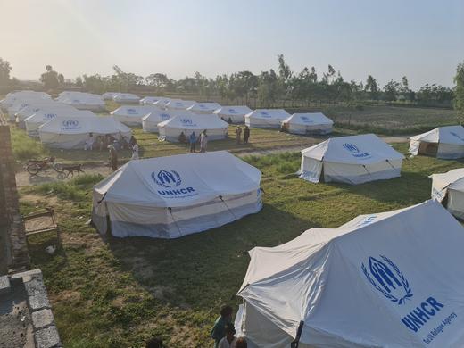 为阿富汗家庭提供一套标准家庭帐篷（适用于炎热、干旱等气候） 商品图13