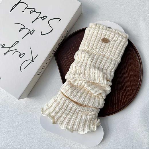 简约扣子袜套女针织纹理软糯亲肤纪念日百货门店同款164043699 商品图1