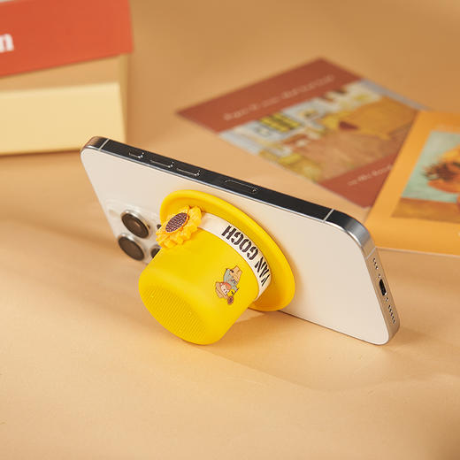 物兮物 致敬大师系列 系列梵高草帽便携蓝牙音响 商品图1