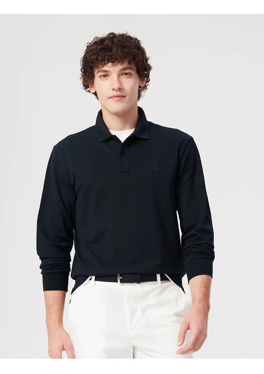 【专柜同款】正品原单！！Hazzys哈吉斯2025秋款新品男Polo衫长袖T恤休闲上衣 商品图2