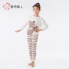 都市丽人睡衣女童半边绒儿童家居服长袖长裤童装法兰绒套装JHH9D6 商品缩略图1