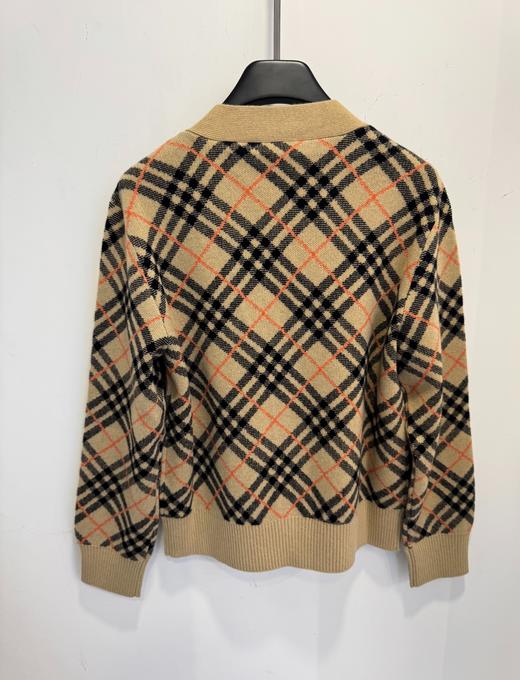 女款格纹针织毛衣开衫007 商品图1