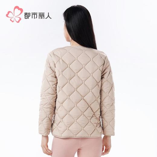 都市丽人睡衣布夹棉女士家居服单件上衣中厚夹棉单件上衣LHH7B7 商品图3