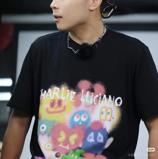 中性款印花短袖T恤 檀健次同款 商品图4