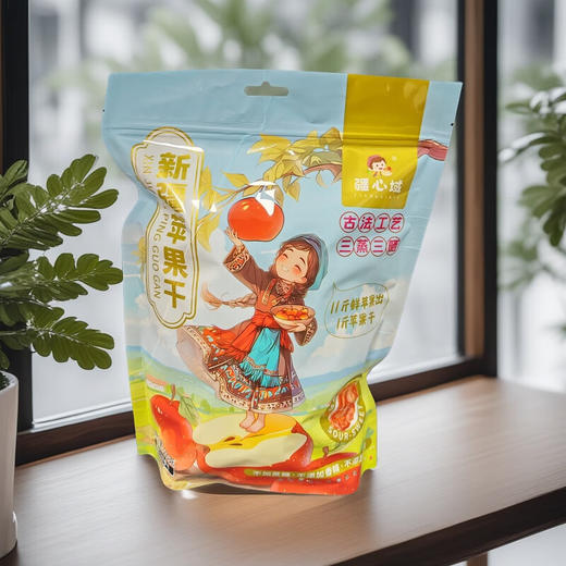 新疆阿克苏冰糖心苹果干500g 商品图0