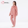 都市丽人睡衣法兰绒剪花睡衣女士家居服长袖长裤法兰绒套装LHH1M3 商品缩略图2