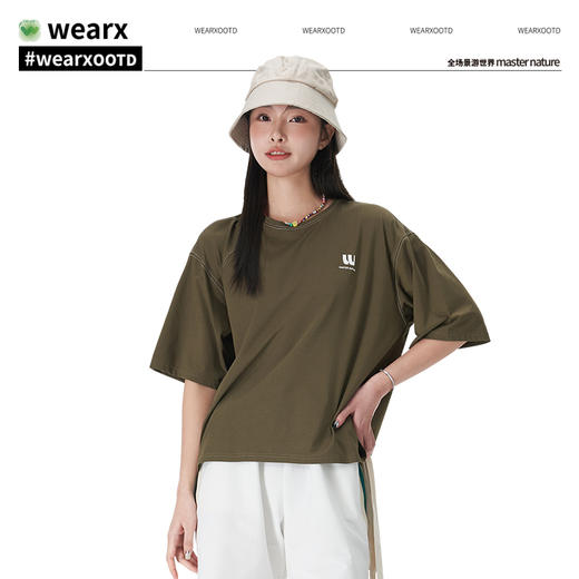 完型-80℃不脏T(宽松印花男女款) 商品图4