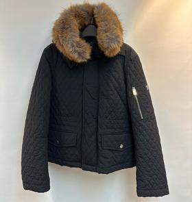 女款短款连帽棉外套007