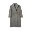 TC 2155112双面羊毛大衣宽松直筒慵懒气质羊毛呢外套 商品缩略图4