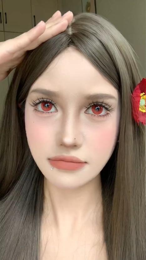 kaylens 半年抛 红珠泡泡 直径14.2mm 着色 13.6mm 商品图0