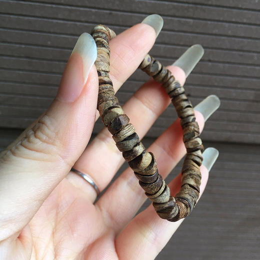 【新春大促】特价 达拉干随型药片珠沉香手串，4克 c2 商品图2