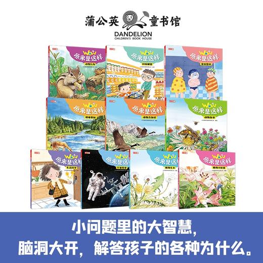 小牛顿《WOW原来是这样》全10册   4-8岁   小问题里的大智慧 从小培养科学思维 科普品牌小牛顿全新力作  满足孩子的好奇心和求知欲 商品图4