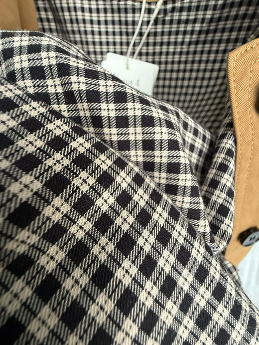 【开放日忙 秒杀价已调 直接拍】小禾 英国皇室打猎装元素 高密斜纹棉夹克 巴恩风短外套 商品图13