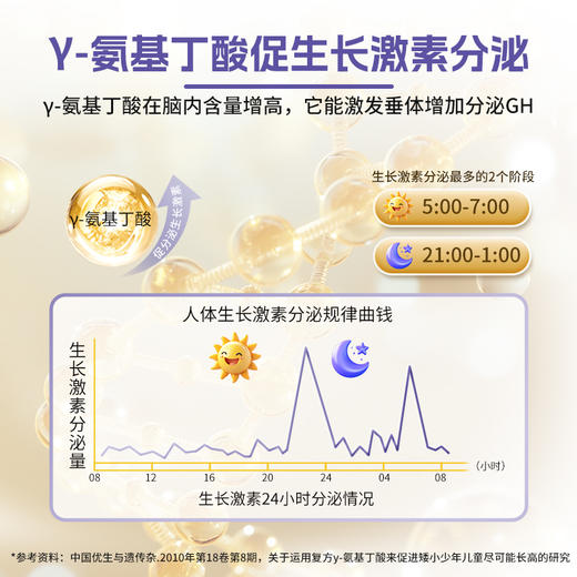 【宝儿树医维高A3-晚间配方】γ氨基丁酸茶氨酸酪蛋白磷酸肽复合饮 商品图2