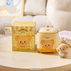 【摩登主妇&黄油小熊】桌面小垃圾桶家用迷你高颜值带盖客厅纸篓 商品缩略图0