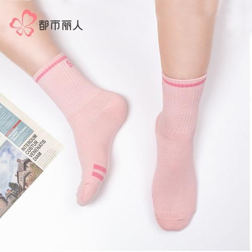 都市丽人袜子女士袜子毛圈女袜子女中筒袜LCHDI7 商品图0