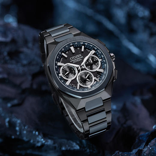 西铁城/CITIZEN卫星对时ATTESA系列舒博钛八角男表CC4106-74E 商品图3