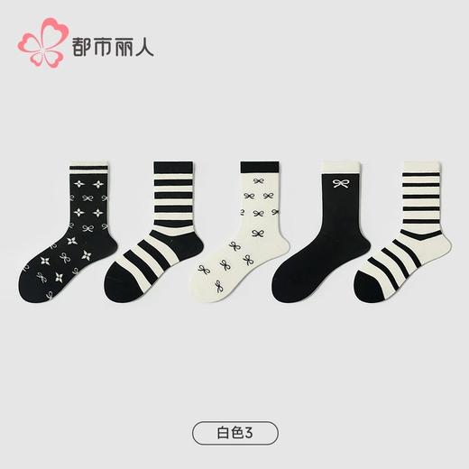 都市丽人袜子女士袜子暖柔女袜子女中筒袜LCHDF6 商品图2