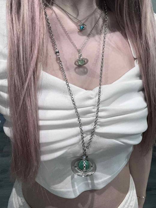 vivienne westwoo*d🪐薇薇安西太后orb项链 商品图2
