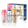 青岛啤酒白啤500ml*10听礼盒装（（白啤*4+樱花味*3+桂花*3）） 商品缩略图0