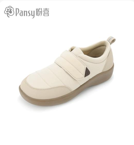 Pansy盼喜日本女鞋超轻舒适保暖魔术贴百搭休闲鞋2025年秋季新款HD4270 商品图2