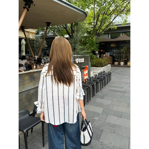 2509505    定位印花 亚麻天丝衬衫 商品图7