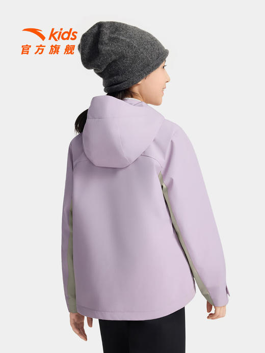 安踏儿童外套女大童2025秋冬运动外套WWF两件套上衣362546601N 商品图2