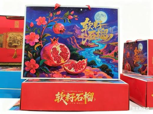 突尼斯软籽石榴9个装/盒【FY】 商品图0