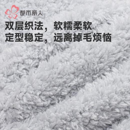 都市丽人睡衣米粒绒睡衣女士家居服长袖长裤法兰绒套装LHH1Q1 商品图5