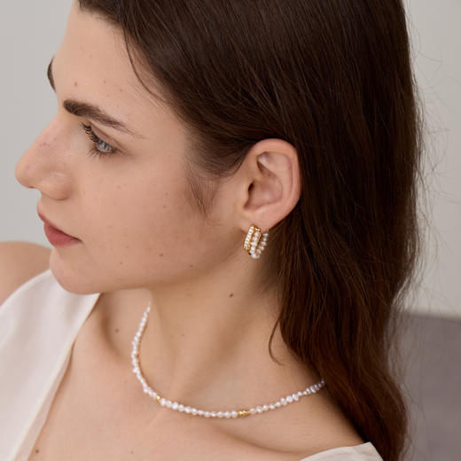 ARSIS丨流光系列 流光小耳钉 商品图6