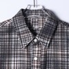 SDSA男士秋冬新款痞帅男装韩版休闲扎染格子纽扣翻领长袖衬衫百搭 商品缩略图1