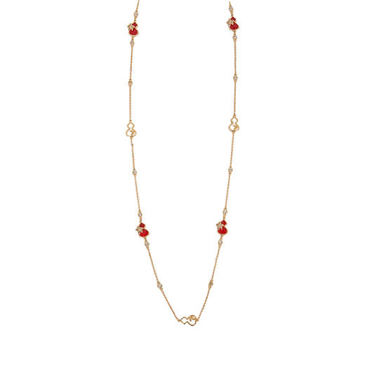 大英博物馆 东方梦境系列 葫芦流光长链项链 商品图4