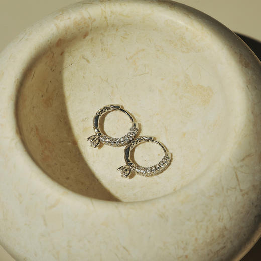 ARSIS｜流光系列 粼境冰川耳圈 商品图6