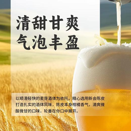 【药都严选】片仔癀陈皮系列小麦精酿啤酒 商品图2